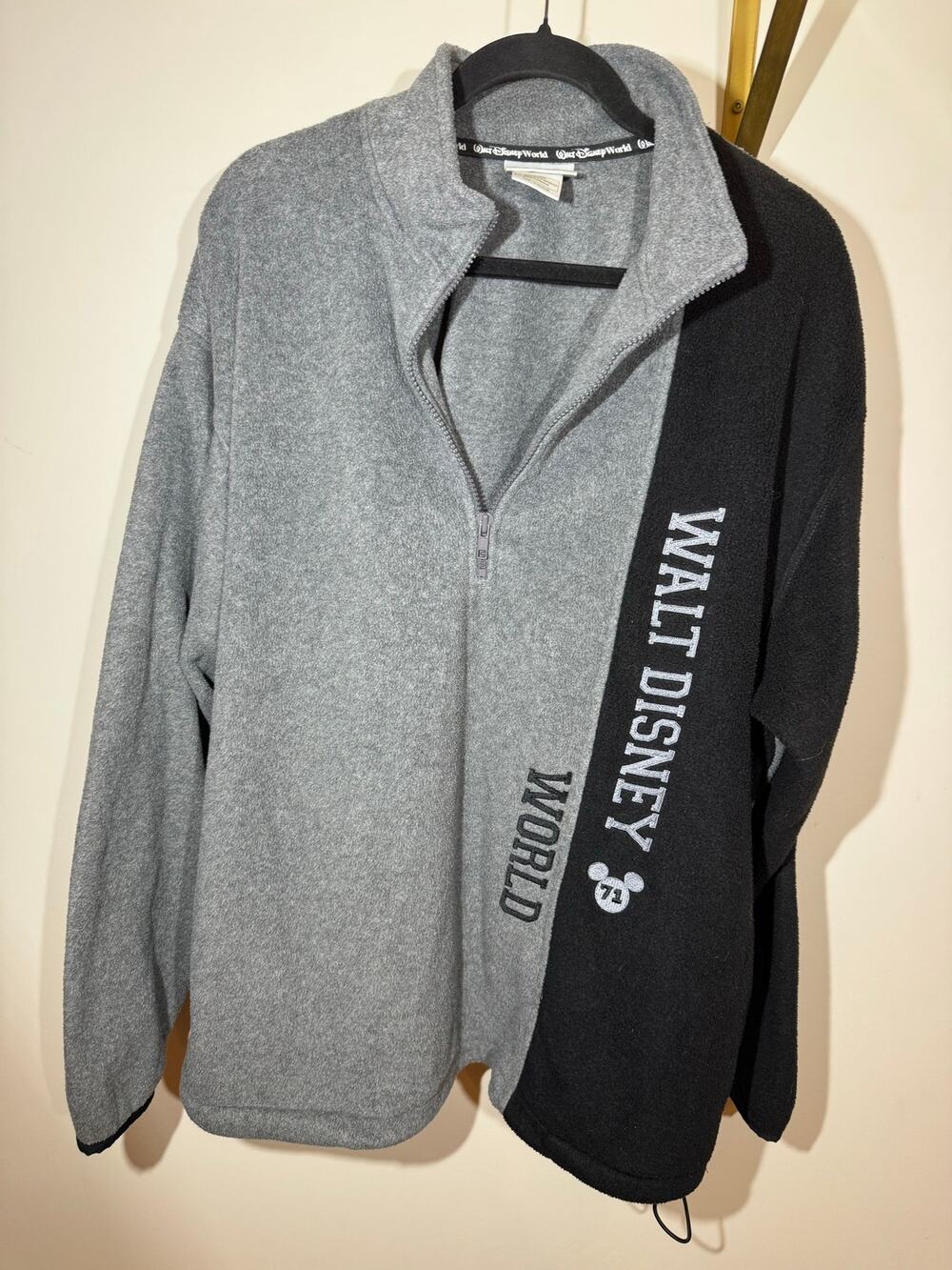 Walt Disney World Quarter Zip Fleece Pullover